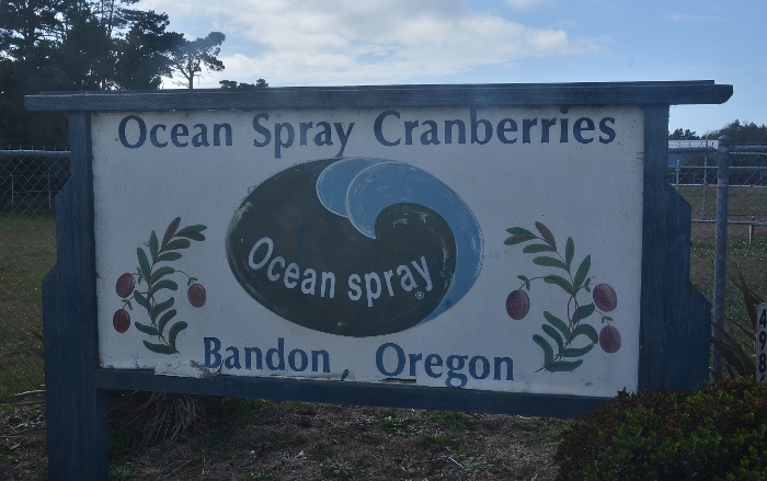 Ocean Spray Processing Center in Bandon